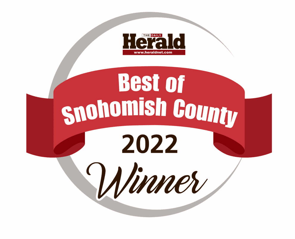 Best of Snohomish County 2022 Winner Badge