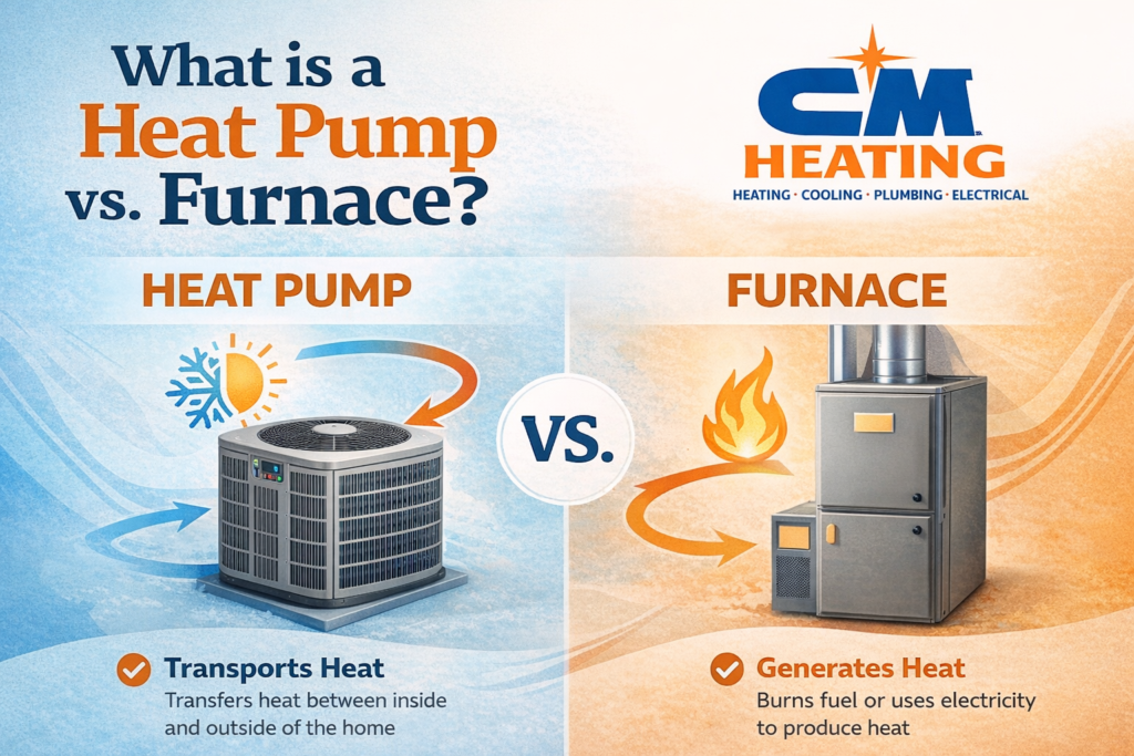 What is a Heat Pump vs Furnace?